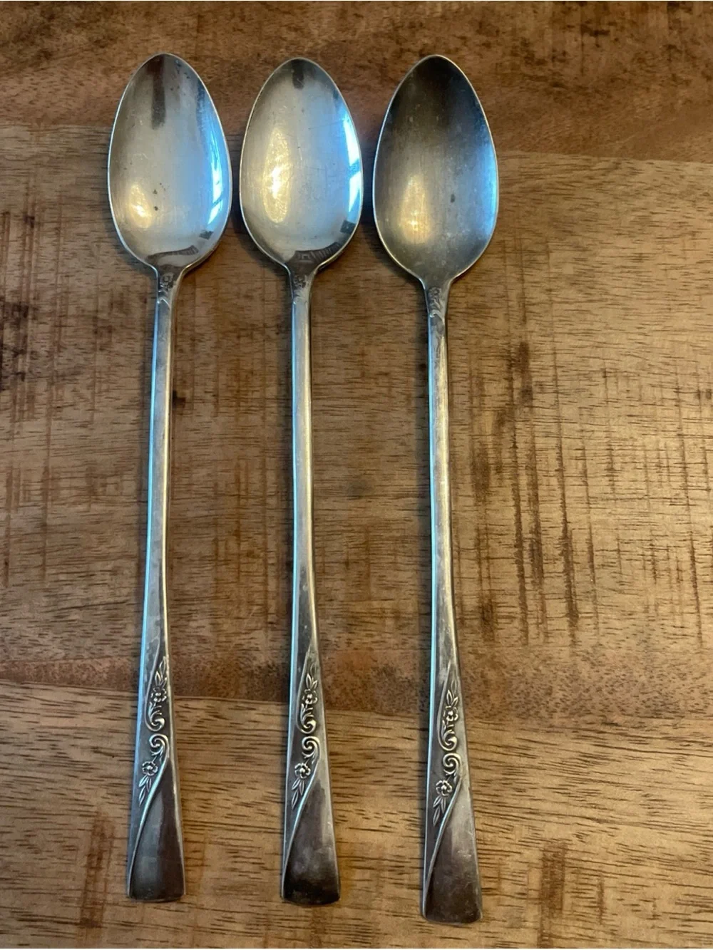 International Revelation Iced Tea Spoons